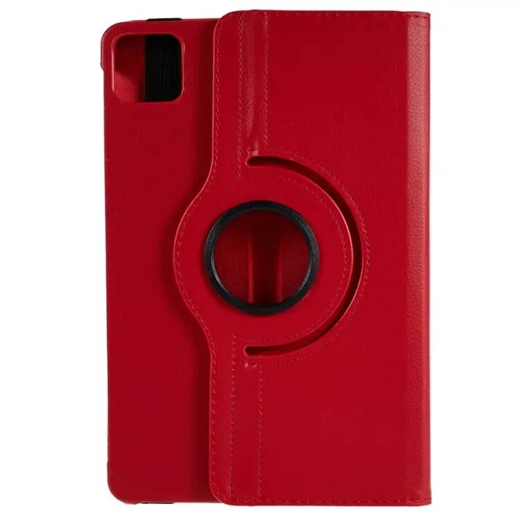 Xiaomi Pad 6 Zore Dönebilen Standlı Kılıf Kırmızı