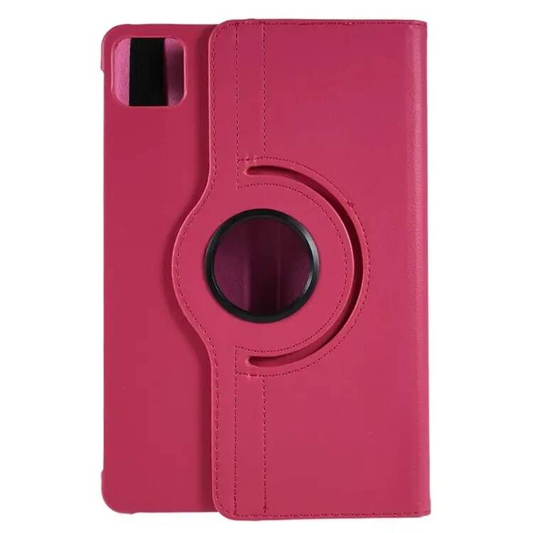 Xiaomi Pad 6 Zore Dönebilen Standlı Kılıf Kırmızı