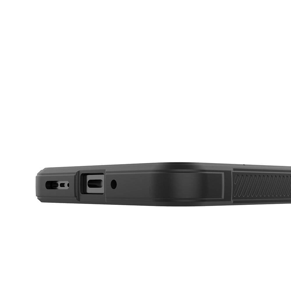 Xiaomi Poco C65 Kılıf Esnek TPU Oyuklu Arka Yüzey Tasarımlı Zore Etnik Silikon Kapak Lacivert