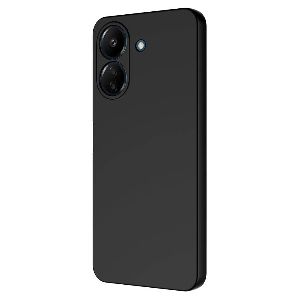 Xiaomi Poco C65 Kılıf Zore Mara Lansman Kapak Siyah