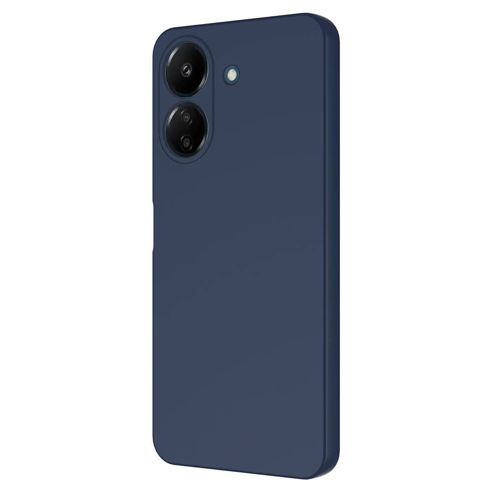 Xiaomi Poco C65 Kılıf Zore Mara Lansman Kapak Lacivert