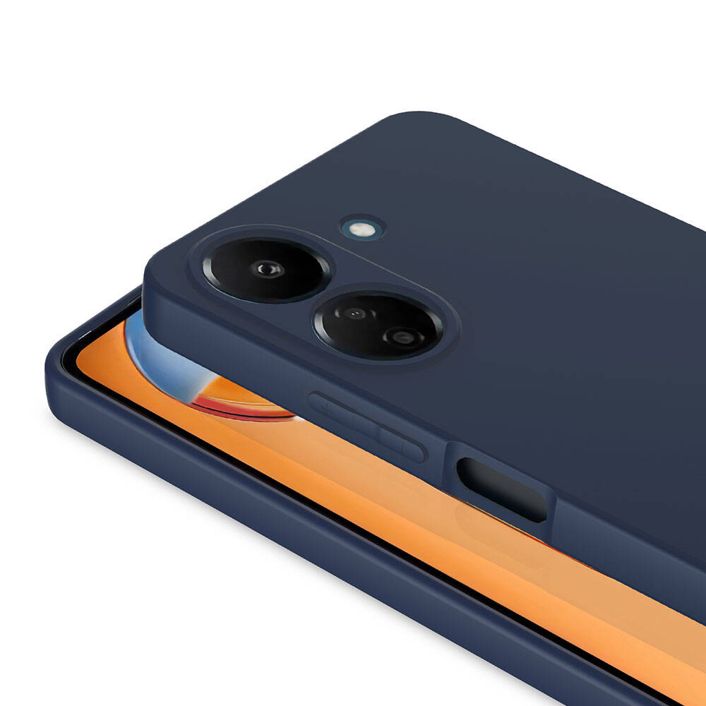 Xiaomi Poco C65 Kılıf Zore Mara Lansman Kapak Siyah