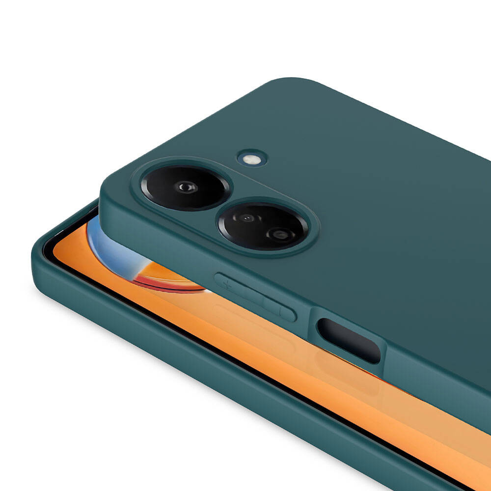 Xiaomi Poco C65 Kılıf Zore Mara Lansman Kapak Siyah