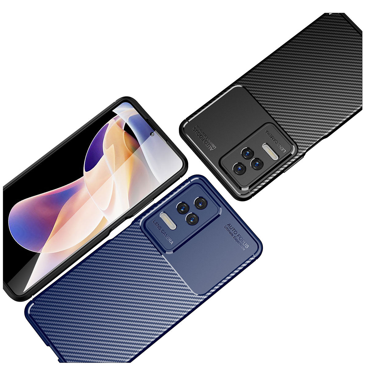 Xiaomi Poco F4 Kılıf Zore Negro Silikon Kapak Lacivert