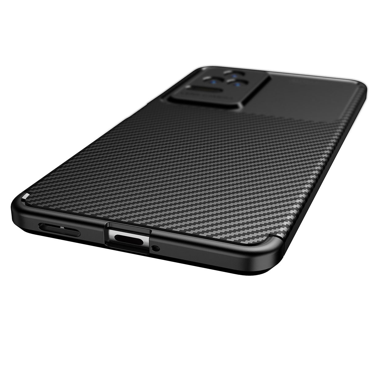 Xiaomi Poco F4 Kılıf Zore Negro Silikon Kapak Lacivert