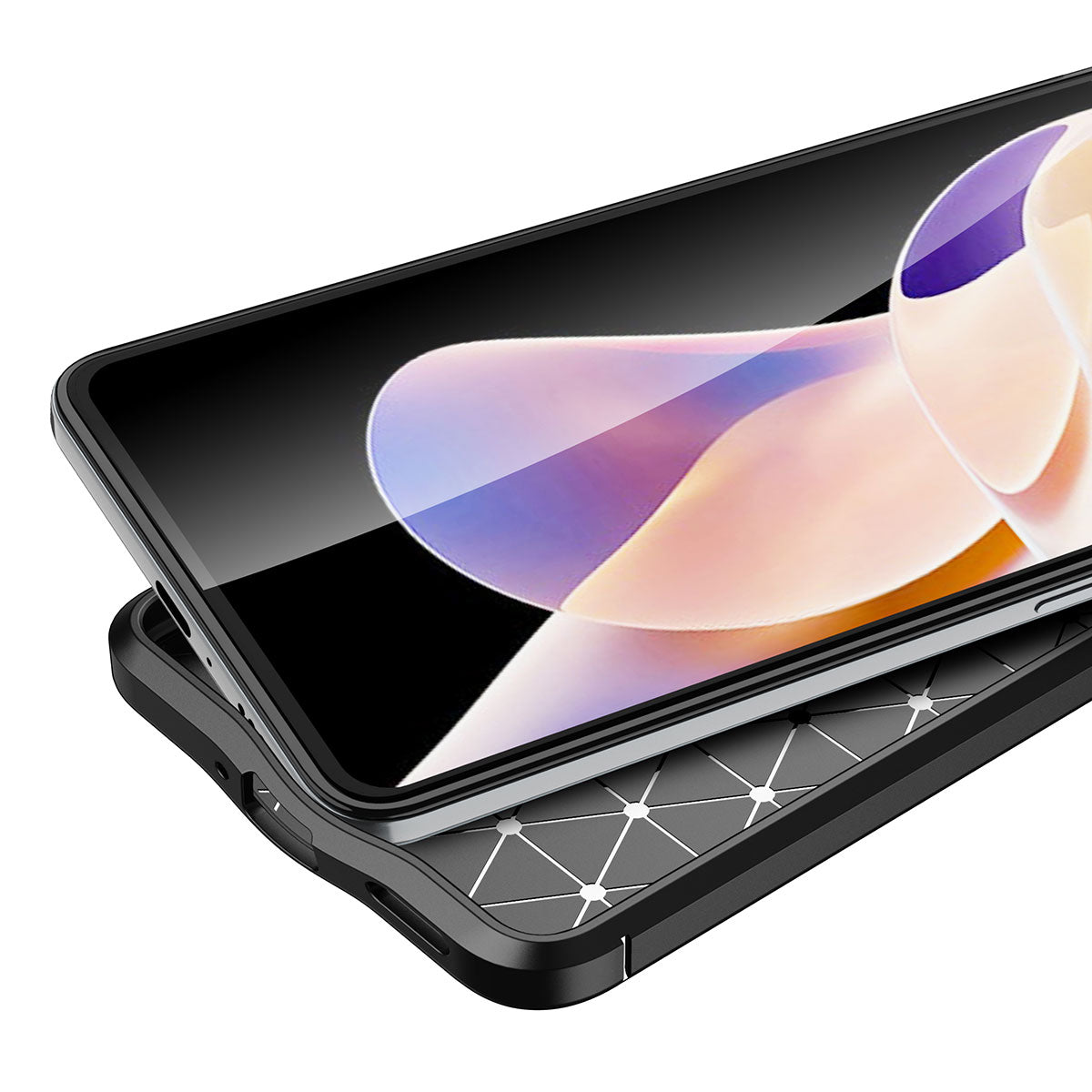 Xiaomi Poco F4 Kılıf Zore Niss Silikon Kapak Lacivert