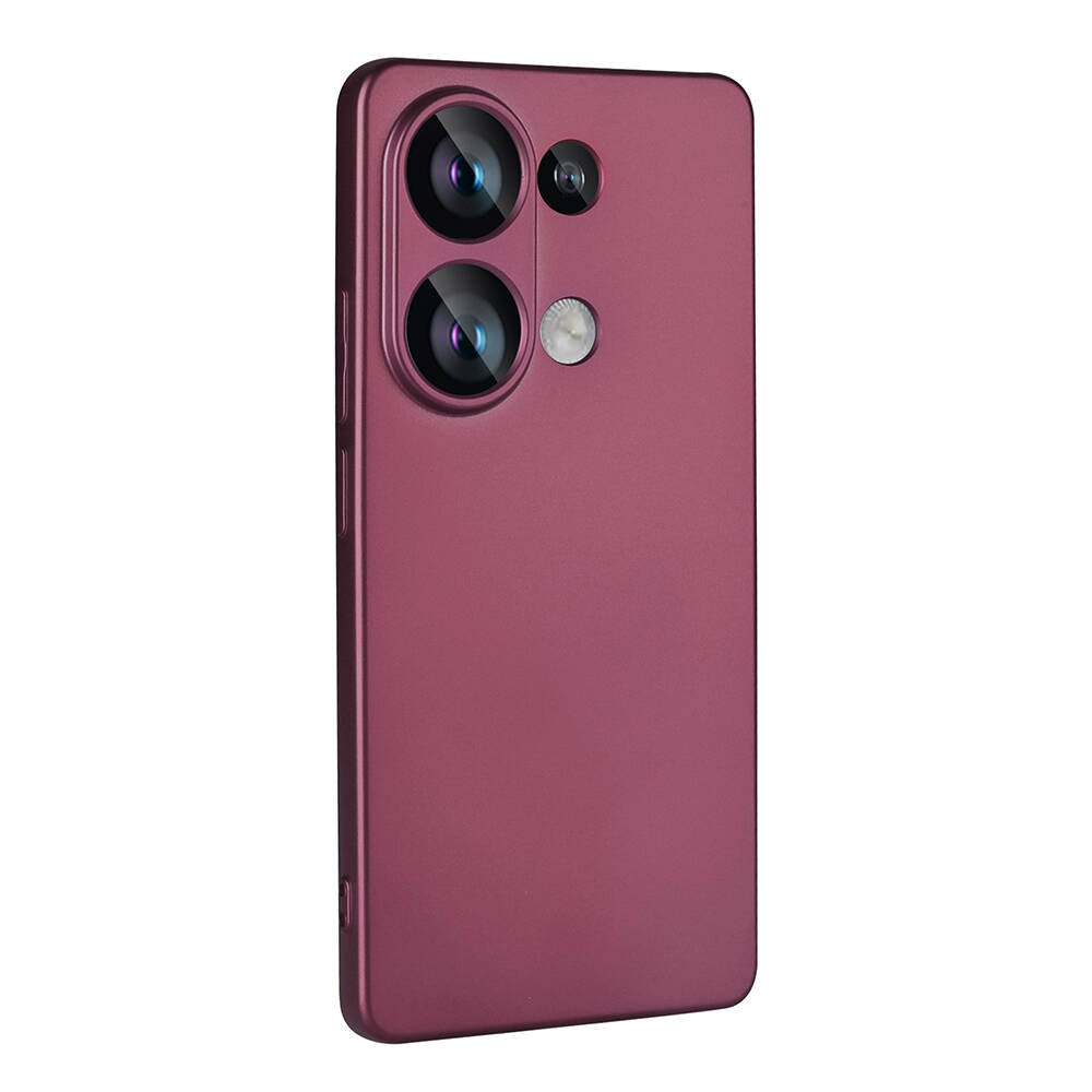 Xiaomi Poco M6 Pro 4G Kılıf Zore Premier Silikon Kapak Koyu Mor