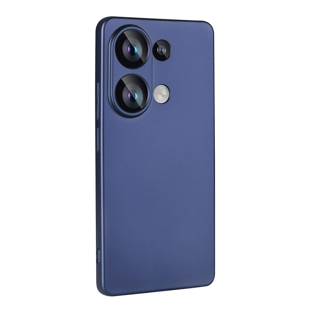 Xiaomi Poco M6 Pro 4G Kılıf Zore Premier Silikon Kapak Koyu Mor