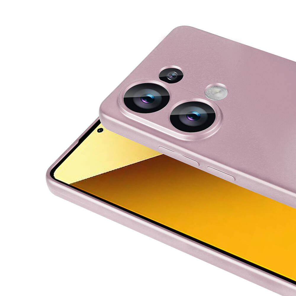 Xiaomi Poco M6 Pro 4G Kılıf Zore Premier Silikon Kapak Koyu Mor