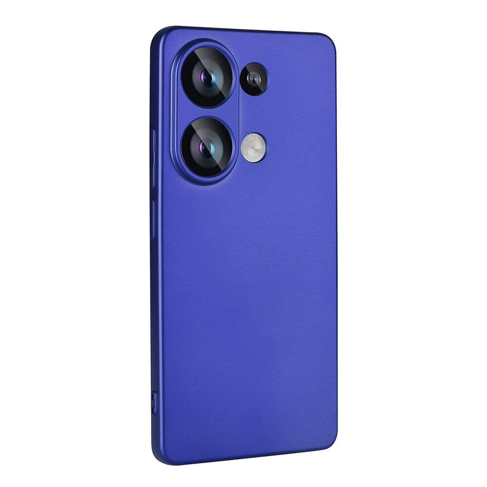 Xiaomi Poco M6 Pro 4G Kılıf Zore Premier Silikon Kapak Koyu Mor