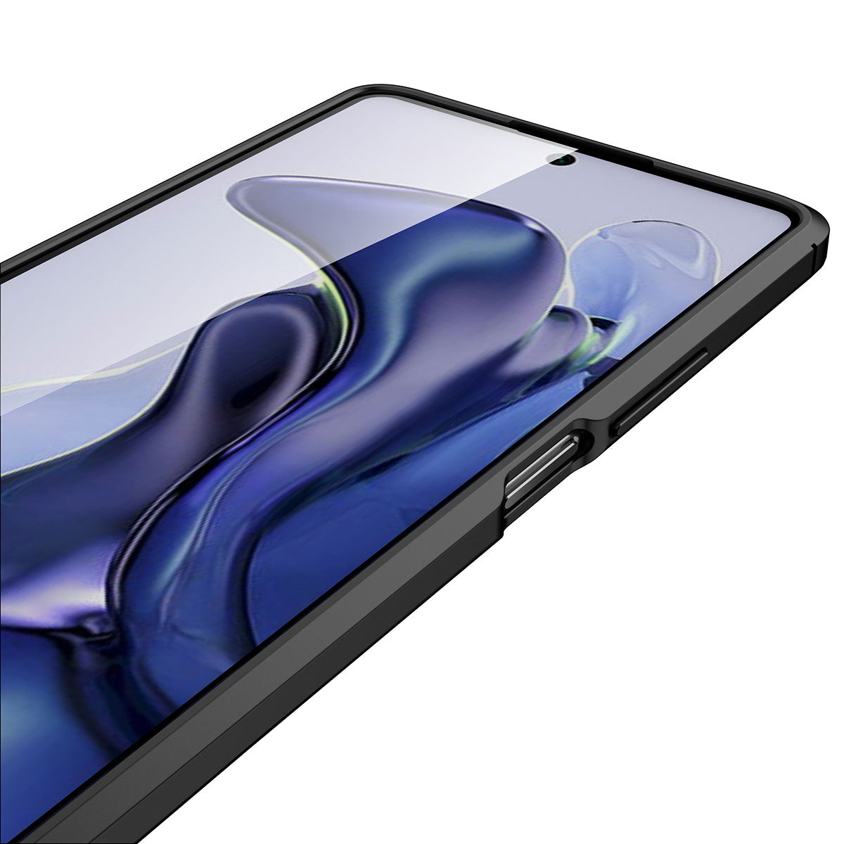 Xiaomi Poco X4 GT Kılıf Zore Niss Silikon Kapak Siyah