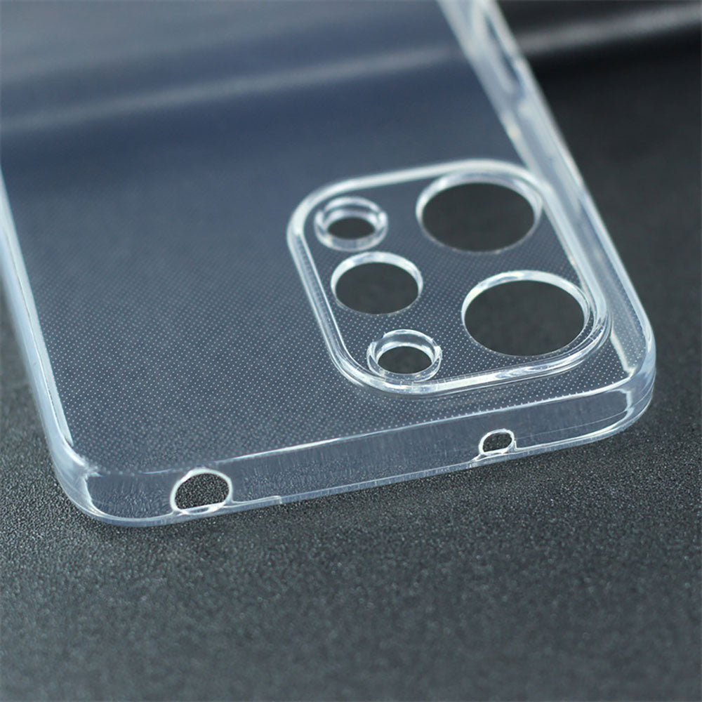 Xiaomi Redmi 12 Kılıf Zore Süper Silikon Kapak Renksiz