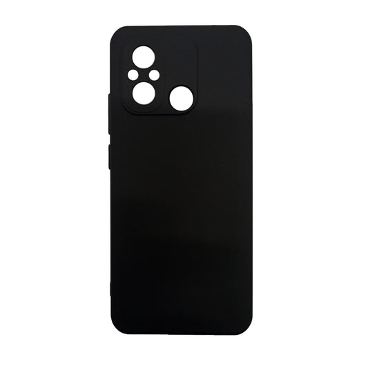 Xiaomi Redmi 12C Kılıf Zore Biye Silikon Siyah