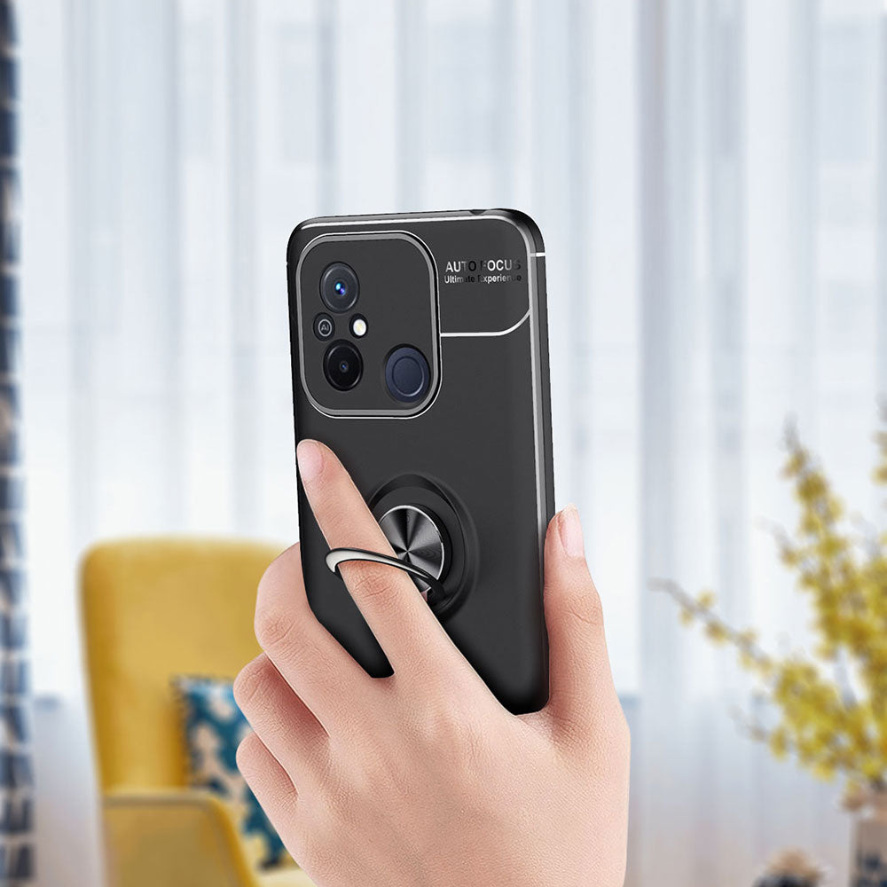 Xiaomi Redmi 12C Kılıf Zore Ravel Silikon Kapak Mavi