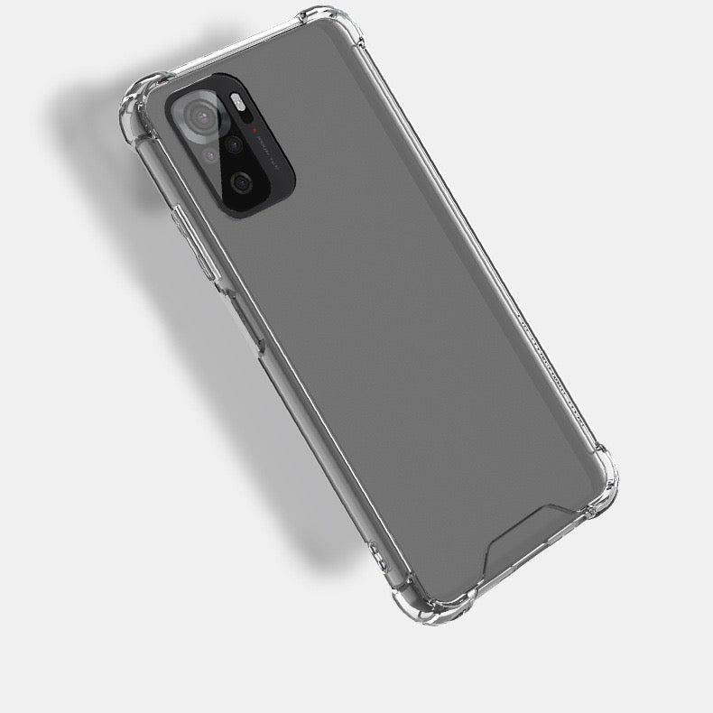 Xiaomi Redmi Note 10 Kılıf Zore Nitro Anti Shock Silikon Renksiz