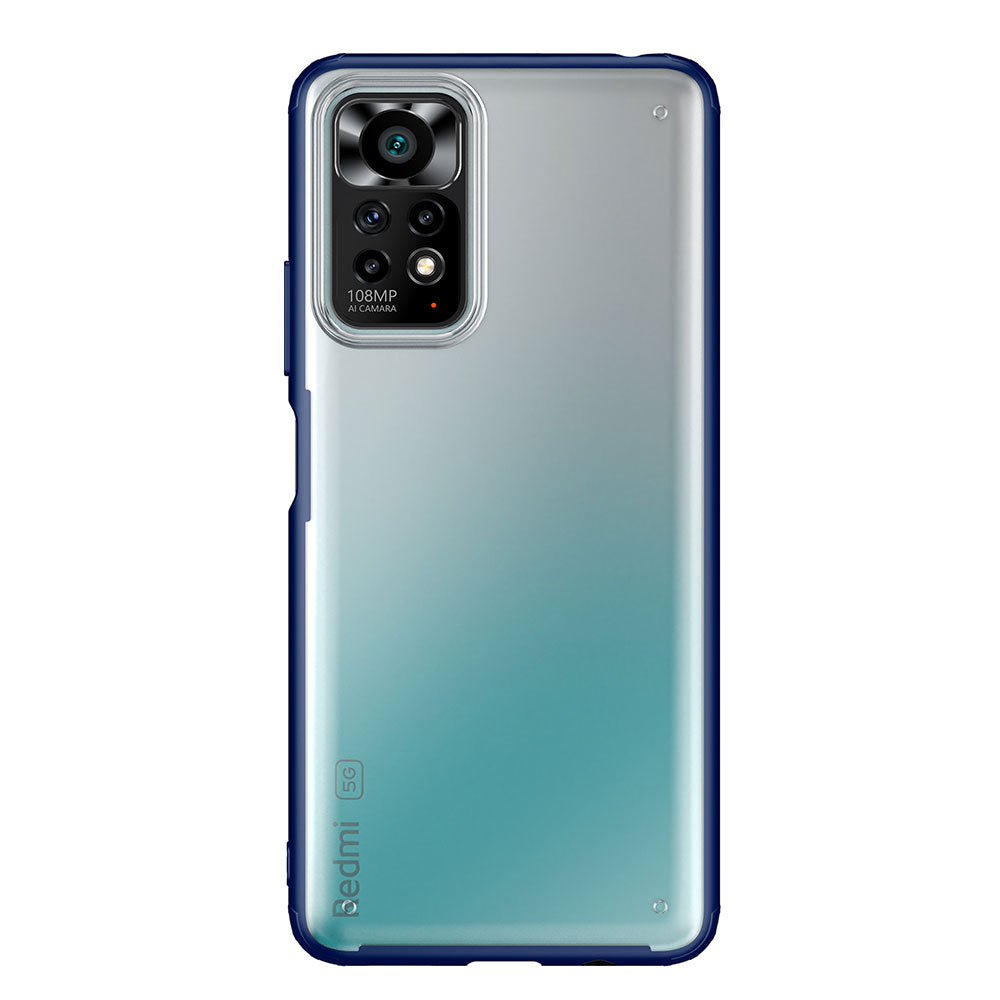 Xiaomi Redmi Note 11 Global Kılıf Zore Volks Kapak Lacivert