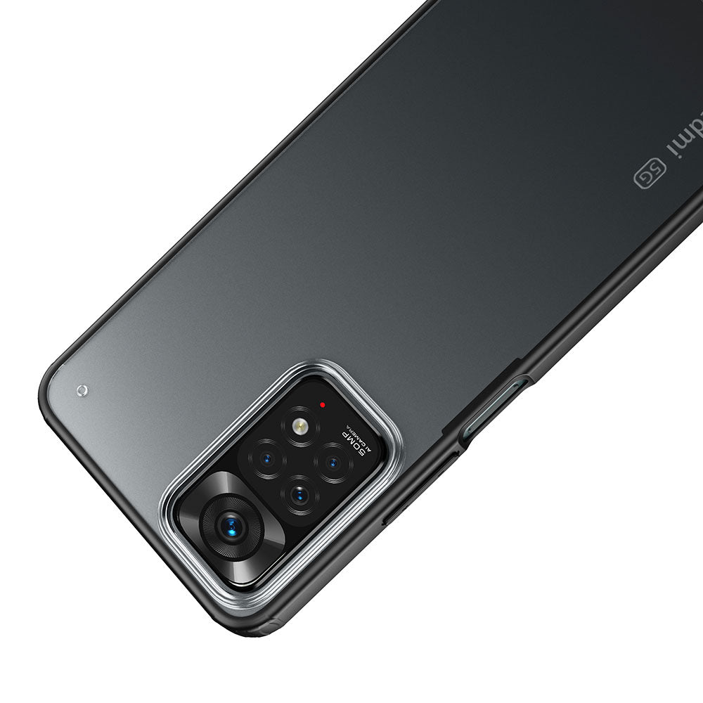 Xiaomi Redmi Note 11 Pro 5G Kılıf Zore Volks Kapak Siyah