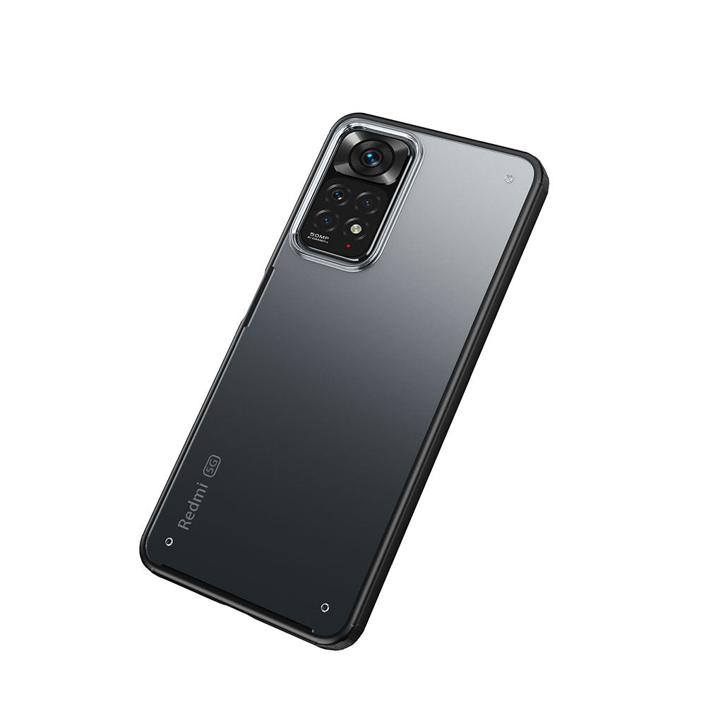 Xiaomi Redmi Note 11 Pro 5G Kılıf Zore Volks Kapak Siyah
