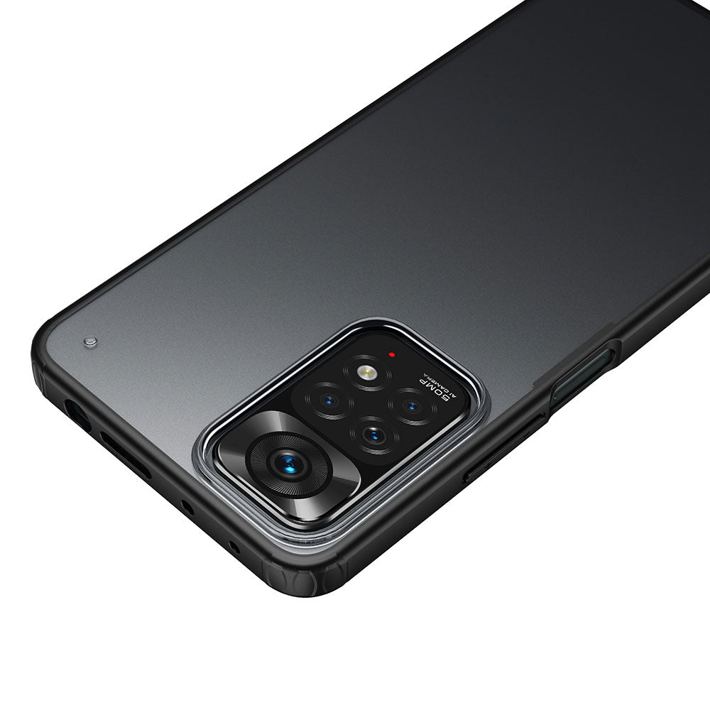 Xiaomi Redmi Note 11 Pro 5G Kılıf Zore Volks Kapak Siyah
