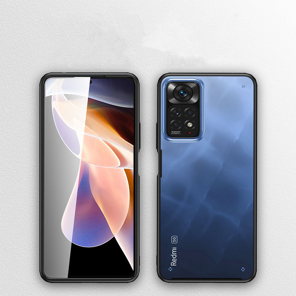 Xiaomi Redmi Note 11 Pro 5G Kılıf Zore Volks Kapak Siyah