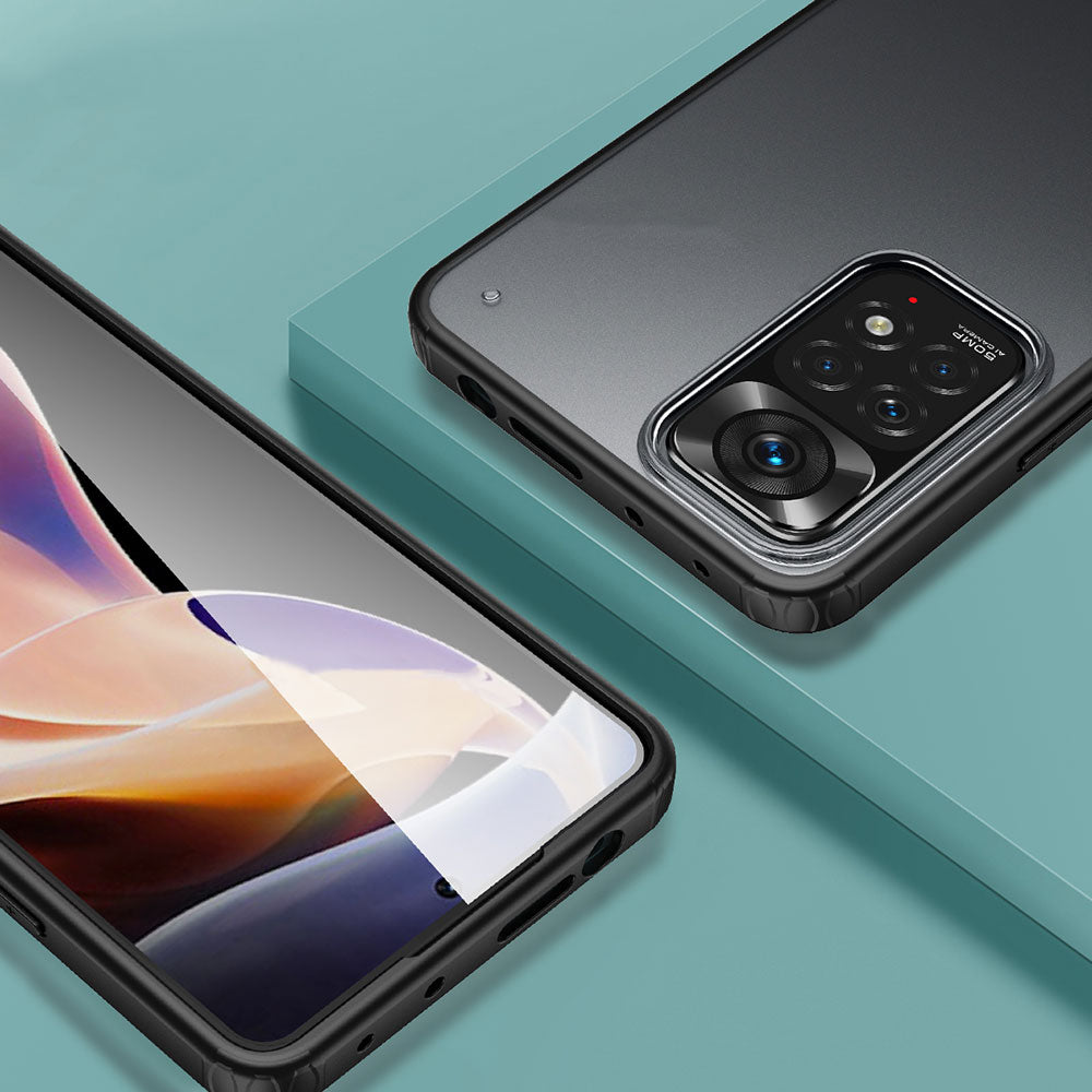 Xiaomi Redmi Note 11 Pro 5G Kılıf Zore Volks Kapak Siyah