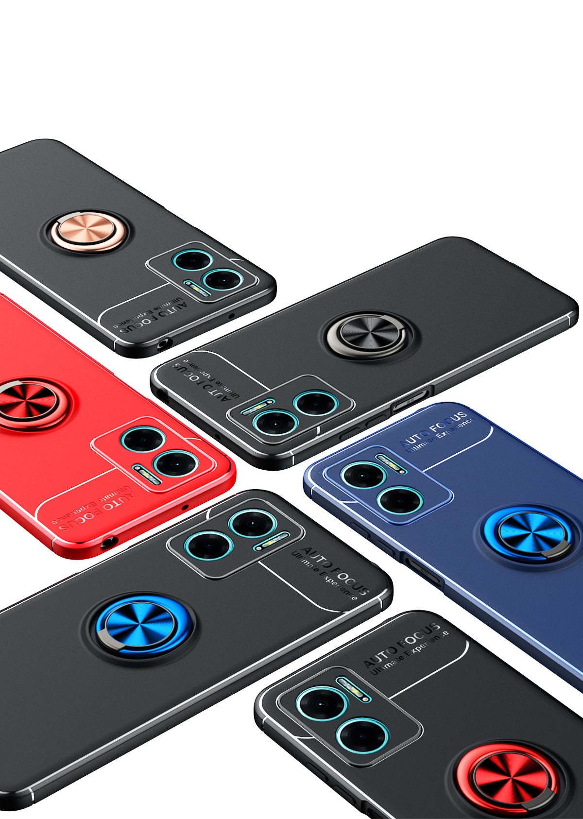 Xiaomi Redmi Note 11E Kılıf Zore Ravel Silikon Kapak Mavi