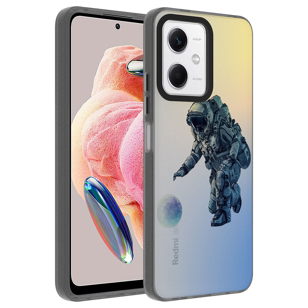 Xiaomi Redmi Note 12 4G Kılıf Desenli Zore Dragon Sert Kapak Seyahat