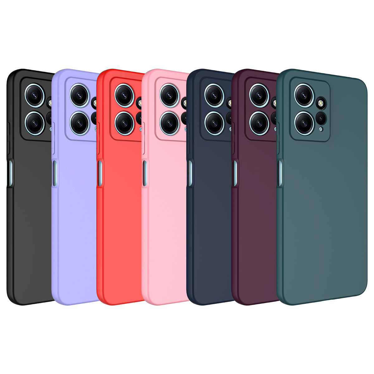 Xiaomi Redmi Note 12 4G Kılıf Zore Mara Lansman Kapak Siyah