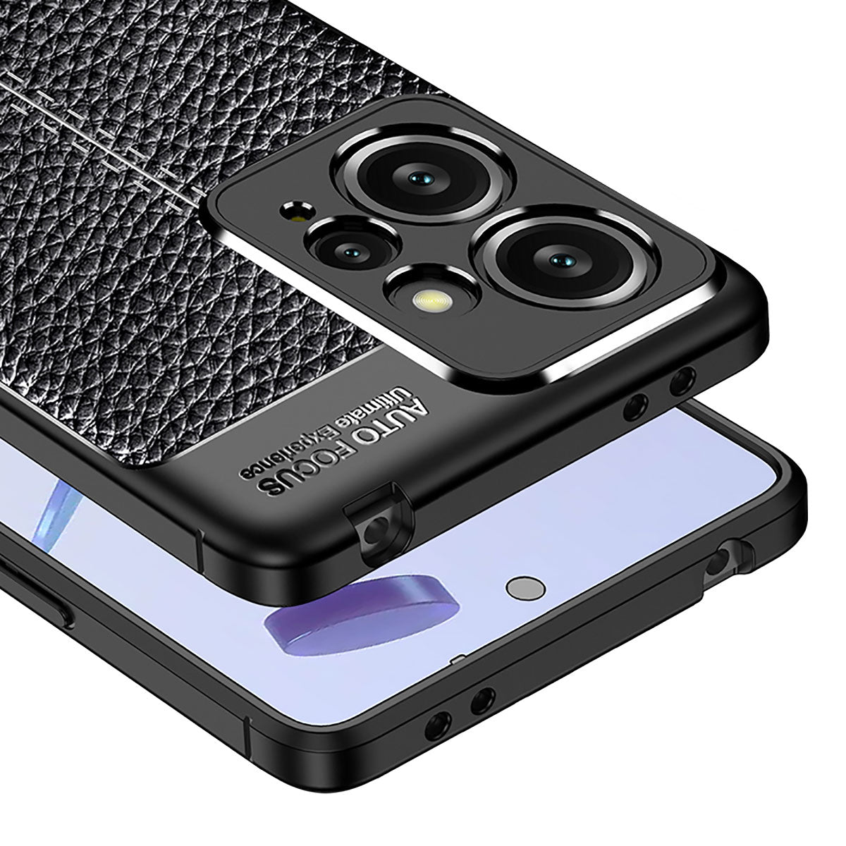 Xiaomi Redmi Note 12 4G Kılıf Zore Niss Silikon Kapak Siyah