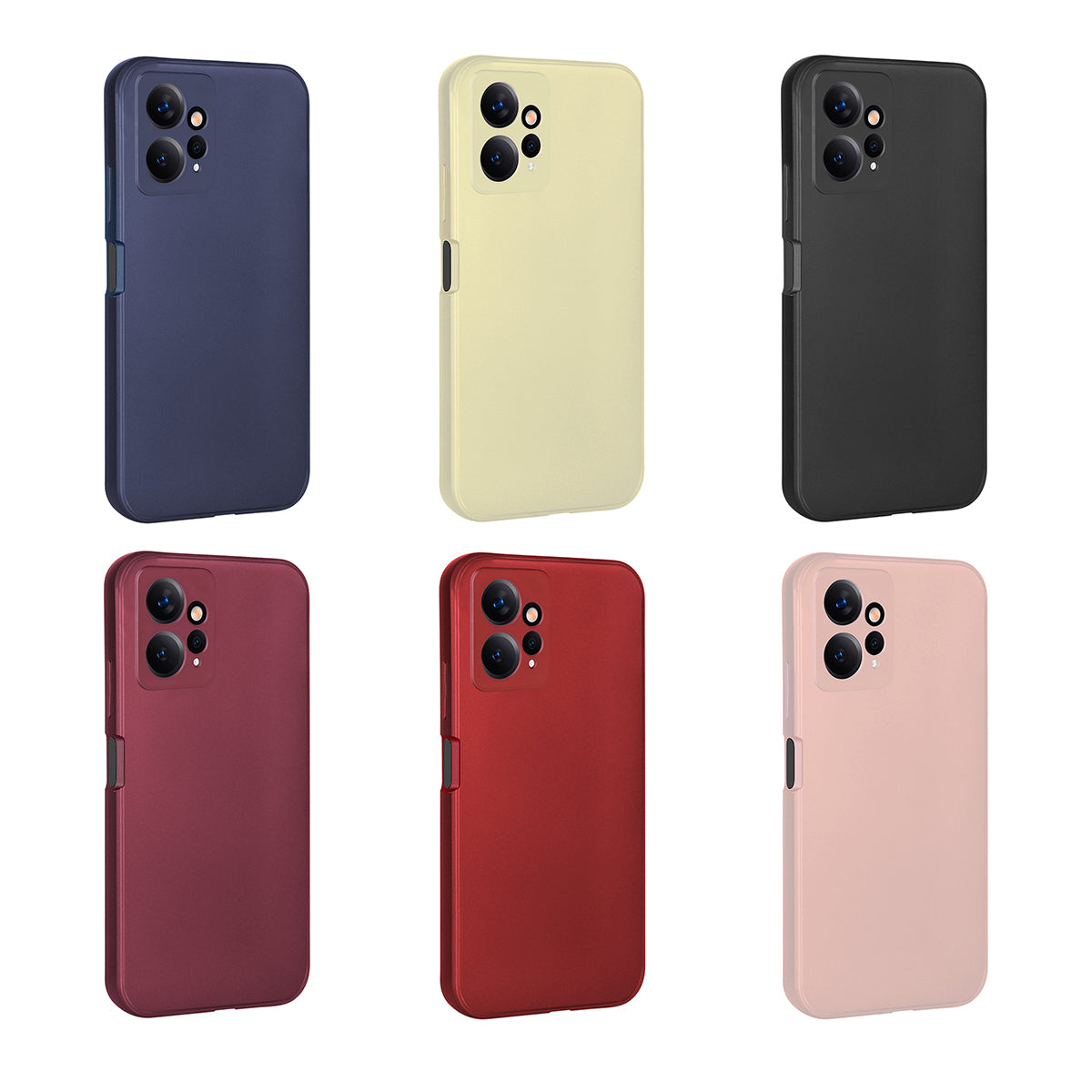 Xiaomi Redmi Note 12 4G Kılıf Zore Premier Silikon Kapak Lacivert