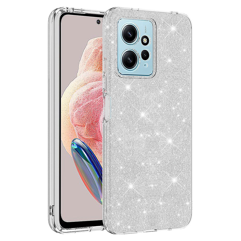 Xiaomi Redmi Note 12 4G Kılıf Zore Shining Silikon Gold