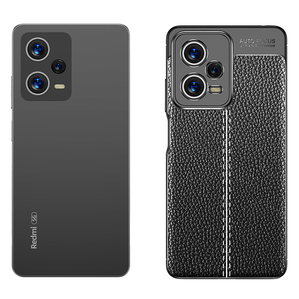 Xiaomi Redmi Note 12 5G Kılıf Zore Niss Silikon Kapak Siyah
