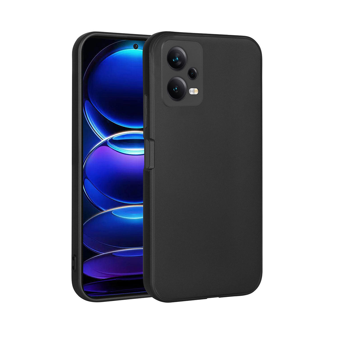 Xiaomi Redmi Note 12 5G Kılıf Zore Premier Silikon Kapak Siyah