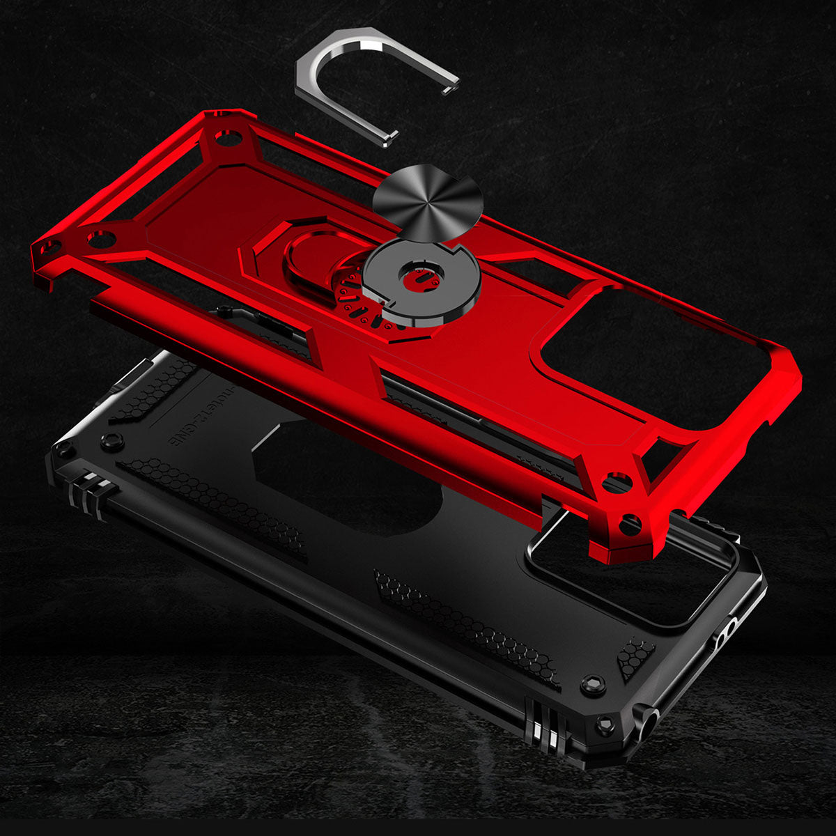 Xiaomi Redmi Note 12 5G Kılıf Zore Vega Kapak Siyah
