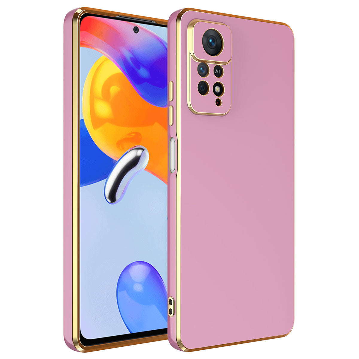 Xiaomi Redmi Note 12 Pro 4G Kılıf Zore Bark Kapak Açık Yeşil