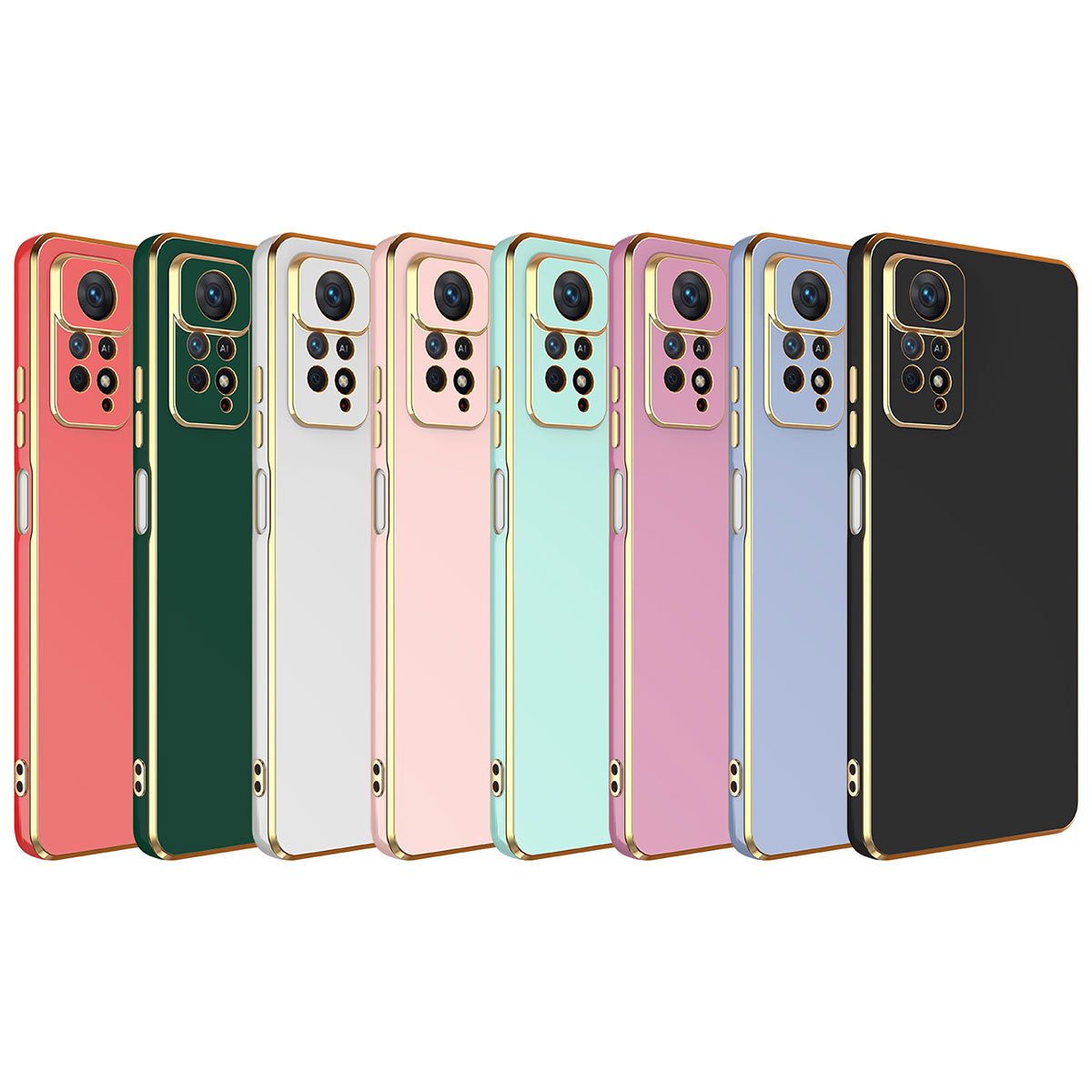 Xiaomi Redmi Note 12 Pro 4G Kılıf Zore Bark Kapak Beyaz