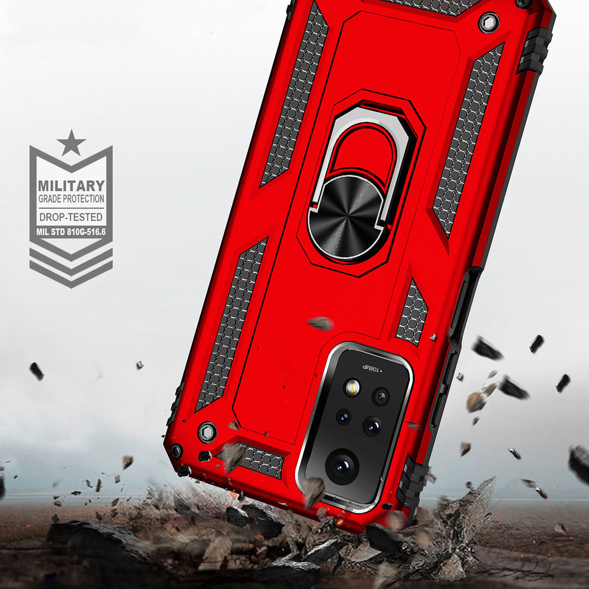 Xiaomi Redmi Note 12 Pro 4G Kılıf Zore Vega Kapak Mavi
