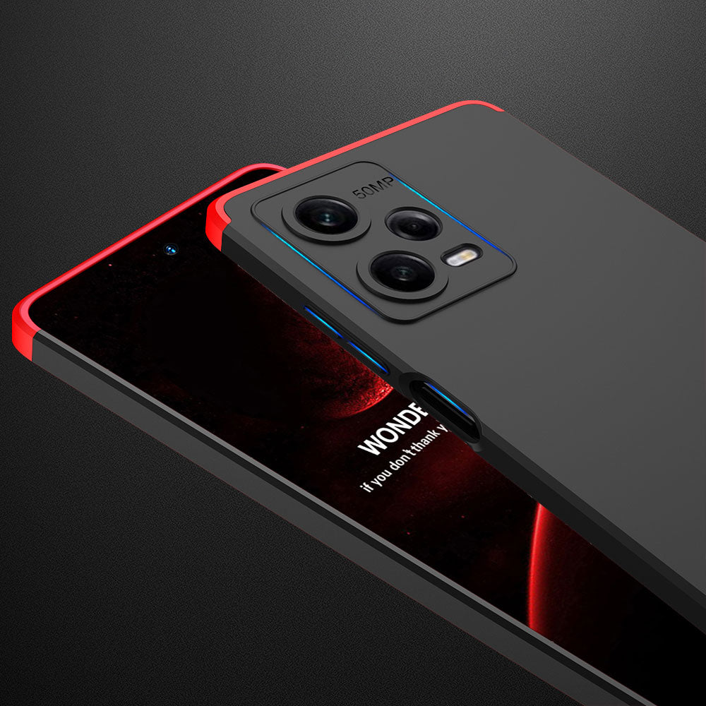 Xiaomi Redmi Note 12 Pro 5G Kılıf Zore Ays Kapak Siyah-Gri