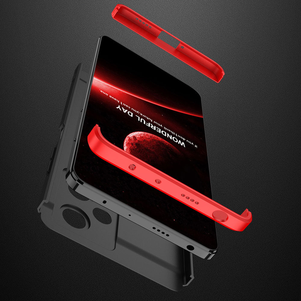 Xiaomi Redmi Note 12 Pro 5G Kılıf Zore Ays Kapak Siyah-Gri