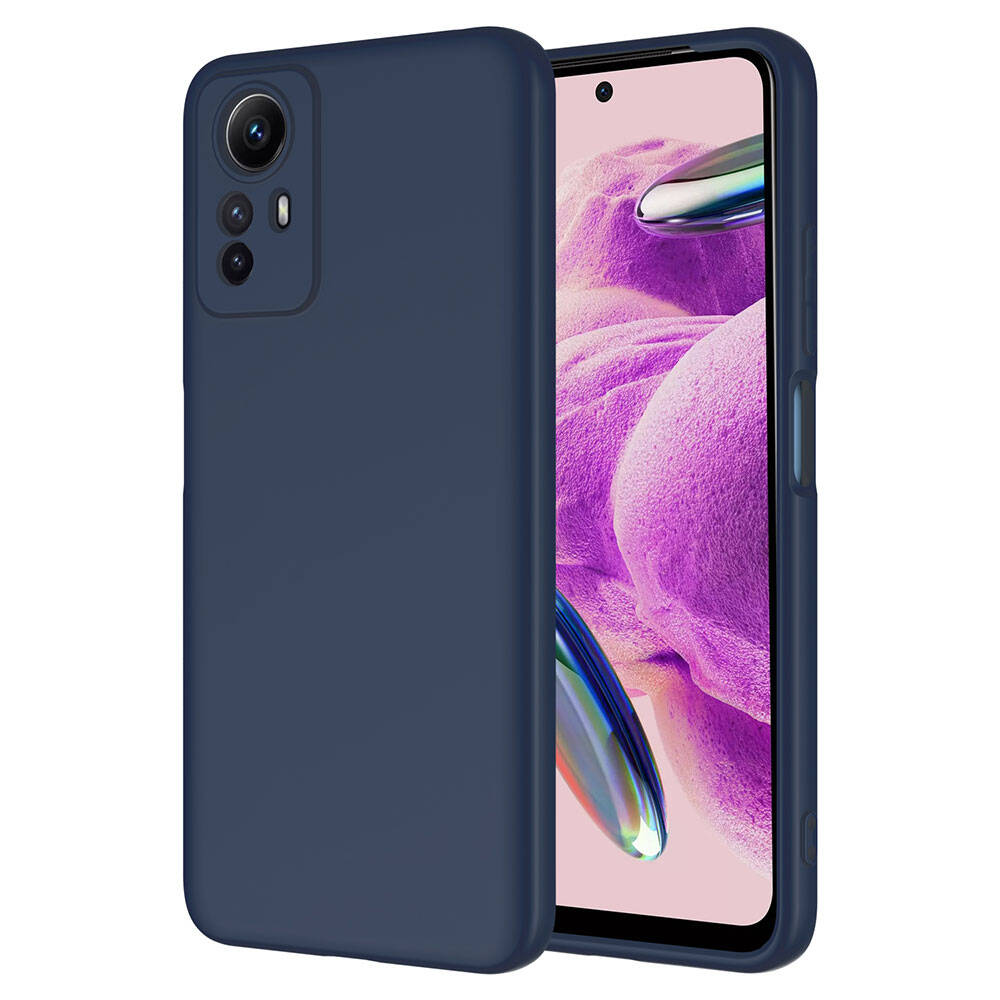 Xiaomi Redmi Note 12S Kılıf Zore Mara Lansman Kapak Koyu Yeşil
