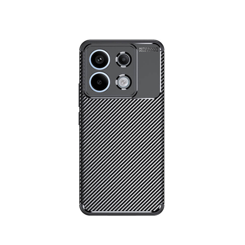 Xiaomi Redmi Note 13 Pro 5G Kılıf Zore Negro Silikon Kapak Siyah