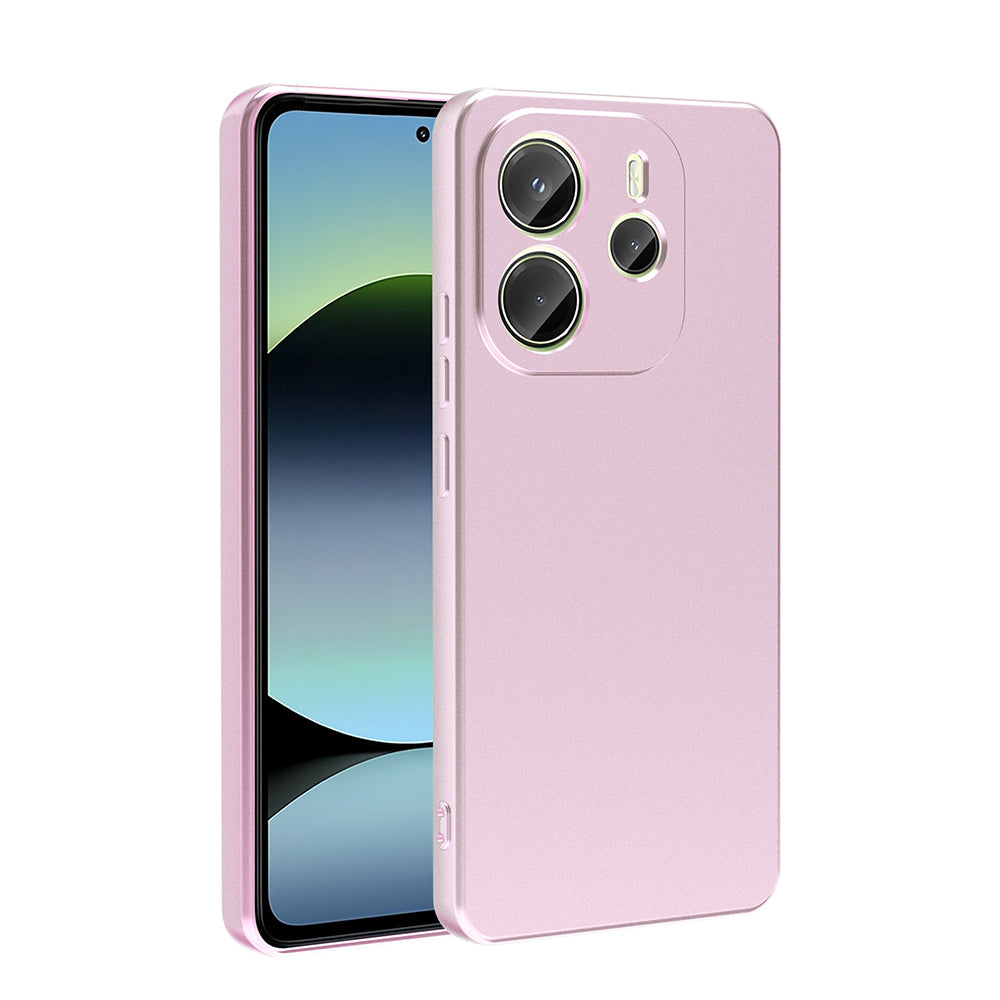 Xiaomi Redmi Note 14 4G Kılıf Zore Premier Silikon Kapak Mürdüm