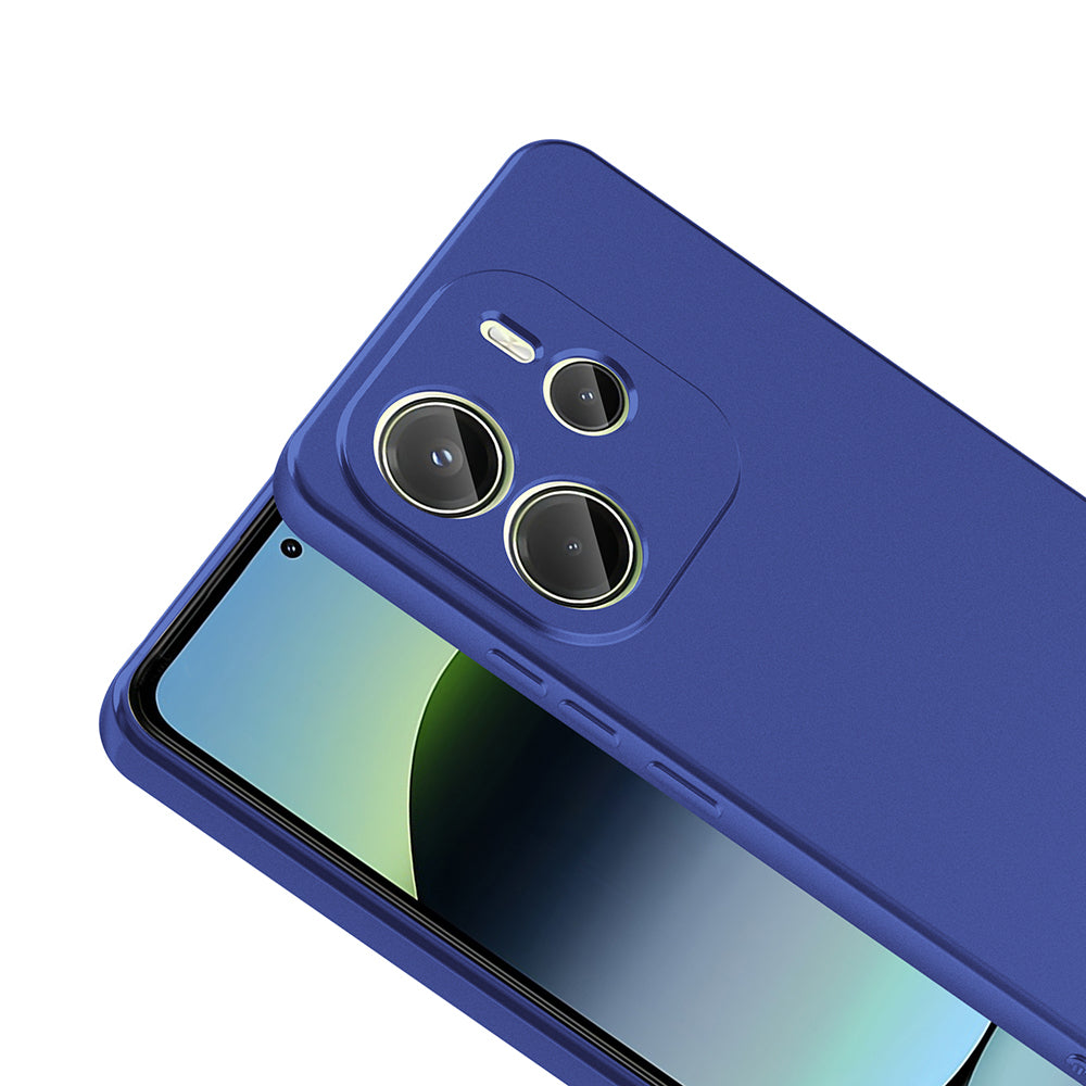Xiaomi Redmi Note 14 4G Kılıf Zore Premier Silikon Kapak Saks Mavi
