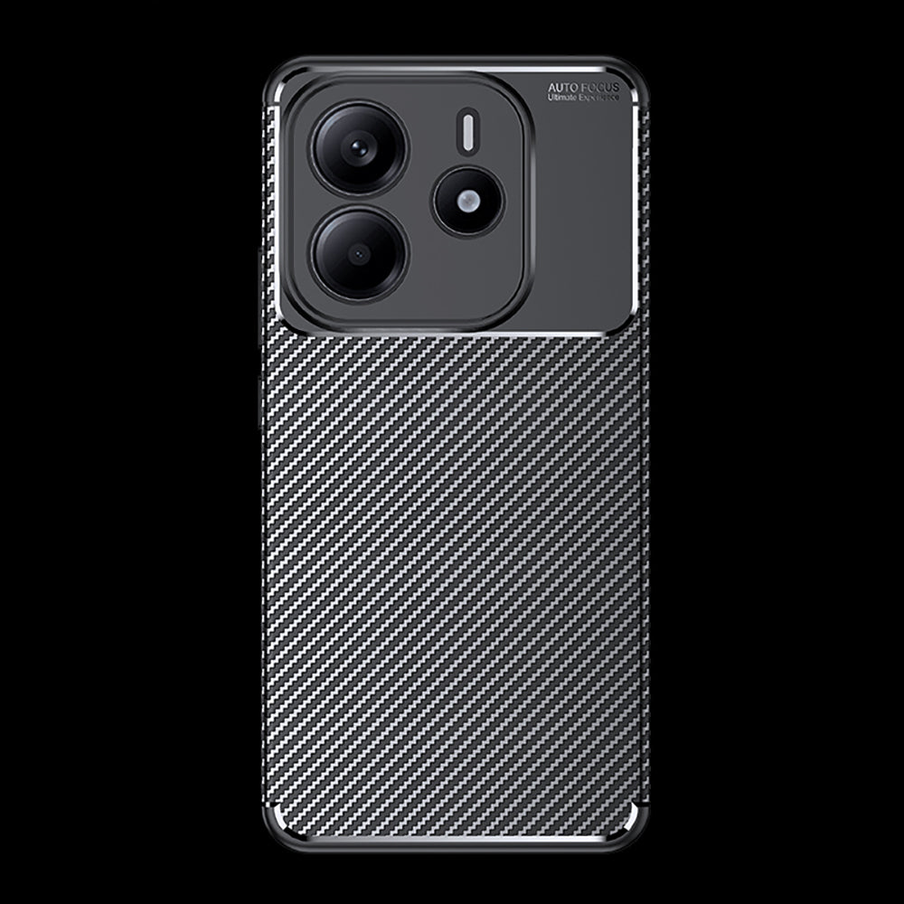 Xiaomi Redmi Note 14 Kılıf Zore Negro Silikon Kapak Siyah
