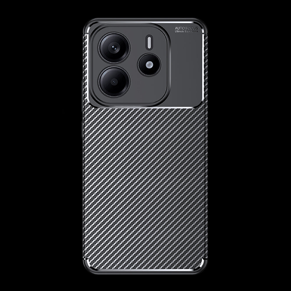 Xiaomi Redmi Note 14 Kılıf Zore Negro Silikon Kapak Siyah