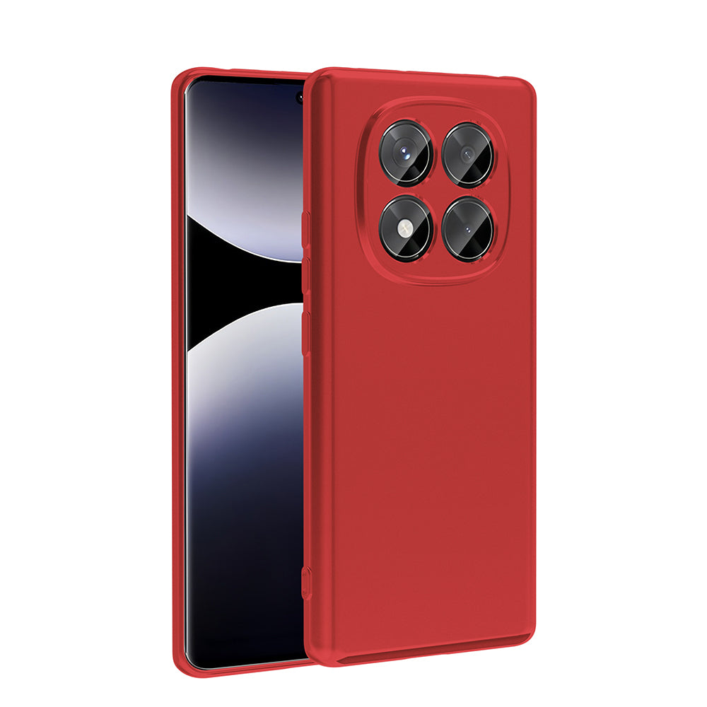 Xiaomi Redmi Note 14 Pro 4G Kılıf Zore Premier Silikon Kapak Saks Mavi