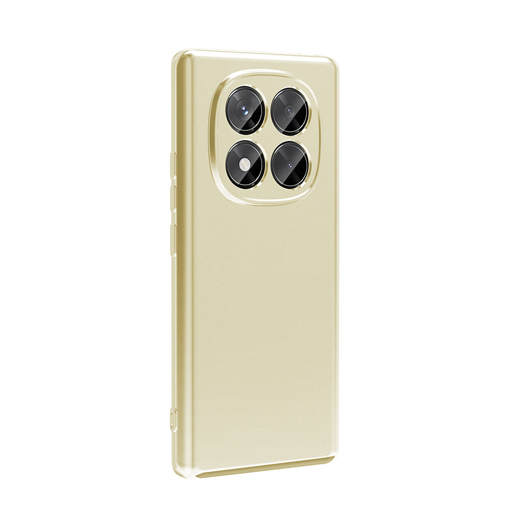 Xiaomi Redmi Note 14 Pro 4G Kılıf Zore Premier Silikon Kapak Gold