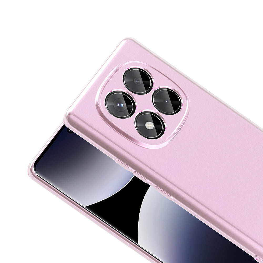 Xiaomi Redmi Note 14 Pro 4G Kılıf Zore Premier Silikon Kapak Kırmızı