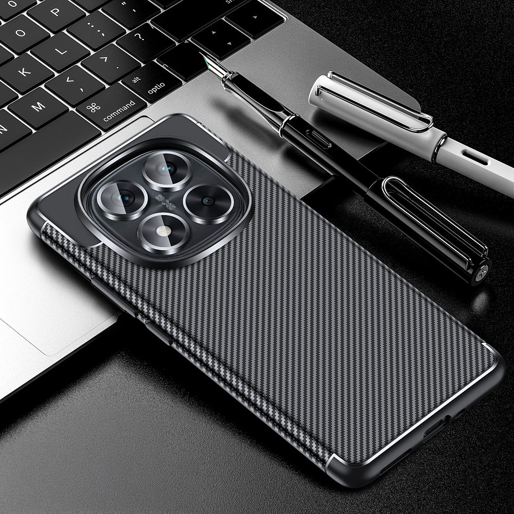 Xiaomi Redmi Note 14 Pro Plus Kılıf Zore Negro Silikon Kapak Lacivert