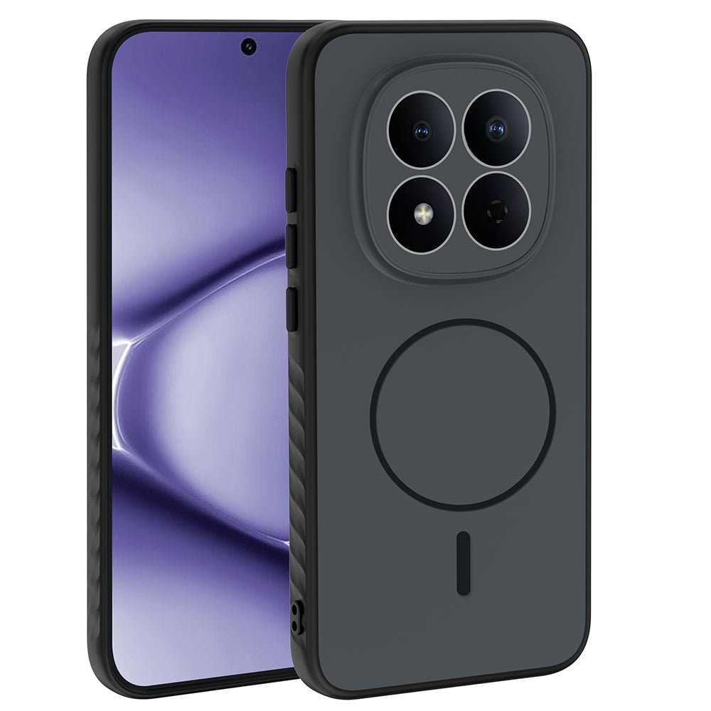 Xiaomi Redmi Note 15 Pro Kılıf M-safe Şarj Özellikli Zore Tea Kapak